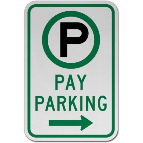 Pay Parking Signs